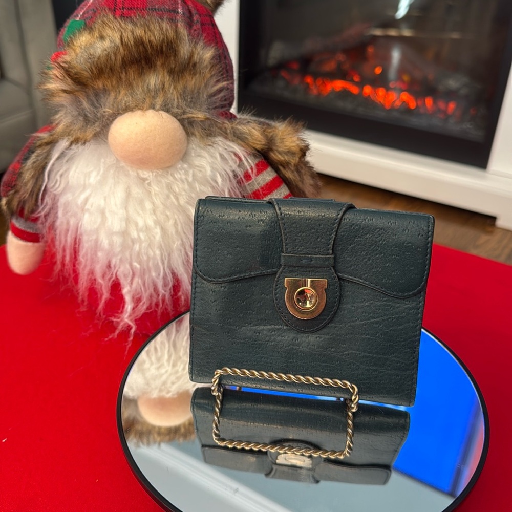 Salvatore Ferragamo, leather bifold Wallet EUC